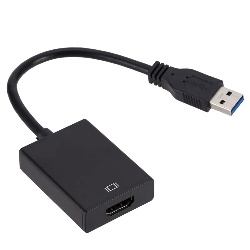 HD 1080P USB 3,0 к HDMI конвертер адаптер USB кабель для передачи данных для HDMI внешняя Видеокарта Multi touch монитор адаптер для Windows 7/8/10