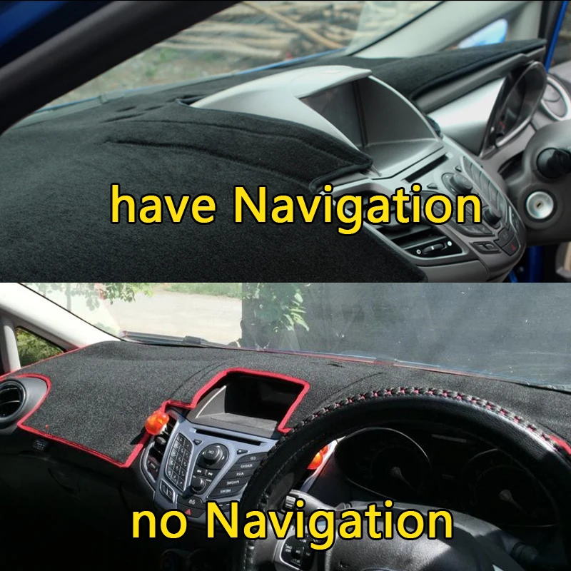 Car Dashboard Cover Mat Dash Cover Dashmat for Ford 2011-2012 Edge has audio