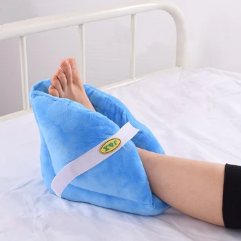 

Comfort heel protector Effective Pressure Sore and Heel Ulcer Relief soft heel foot cushion Blue heel Breathable cotton pillow
