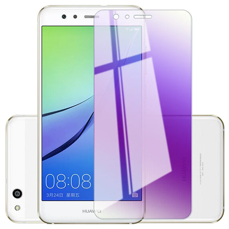 Закаленное стекло для защиты экрана от синего излучения Huawei Nova 3 3i 3E 2 2S 2i Plus Lite P Smart