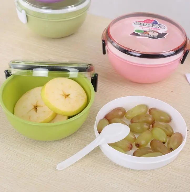 

1000ml food grade material pp double-deck lunch box heated bento lunch box bento box japanese style for kids