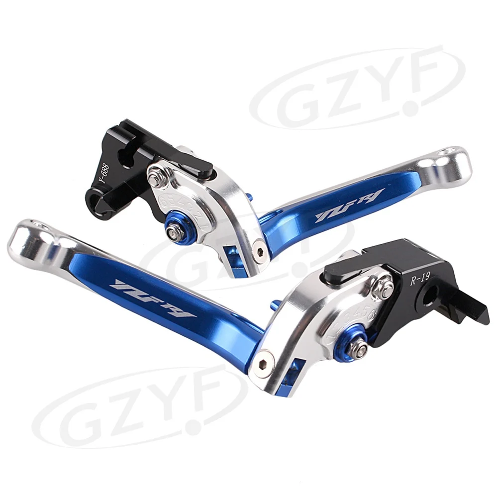 Мотоциклетные тормозные рычаги для YAMAHA YZF R1 2009 2010 2011 2012 2013 2014 регулируемые