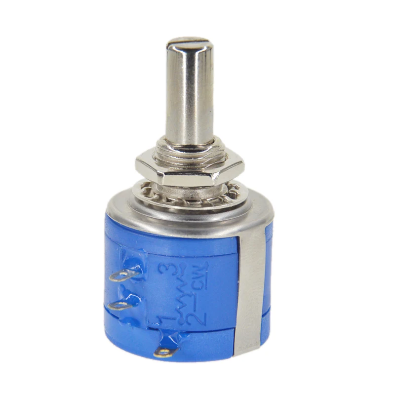W 5% Precisão Multiturn Potenciômetro Resistor Ajustável