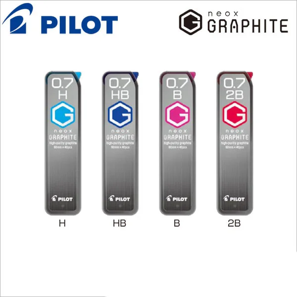 

Japan Pilot Neox High-Purity Graphite Pencil Lead - 0.7 mm H/HB/B/2B For Mechanical Pencil Writing Supplies