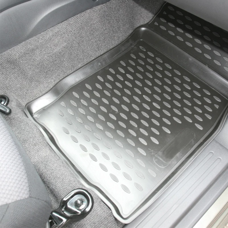 3D mats in the salon For MITSUBISHI L200,, the Budget set 4 pieces(PU