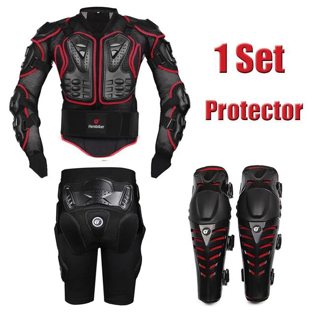 Motorcycle Motocross Off Road Racing Full Body Protective Gear Back