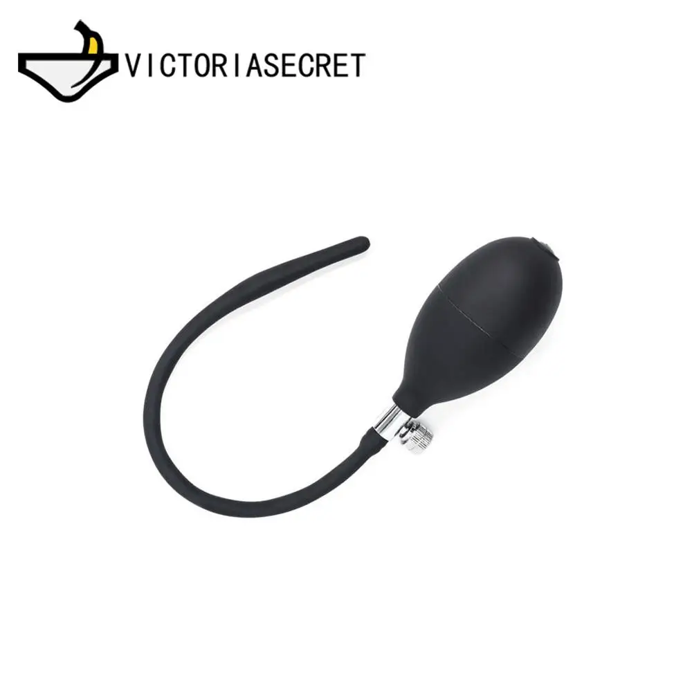 Inflatable Penis Plug Silicone Urethra Catheter Penis Plug Tube Urethral Stretcher For Erotic Men Masturbator Sex Shop Gay Adult