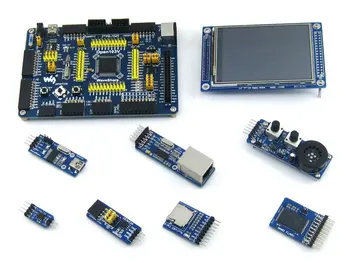 

Open103V Package A # STM32F103VET6 STM32F103 STM32 ARM Cortex-M3 Board+3.2inch 320x240 Touch LCD + 7pcs Accessory Modules