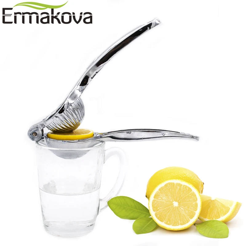 Ермакова Heavy Duty руководство Пресс соковыжималка сплав цинка соковыжималка для апельсинов Цитрусовые Лайм соковыжималка инструменты для фруктов - изображение