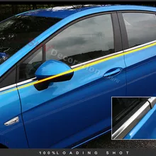 Пункт подходит только для хэтчбек! Для Opel Astra K- Интимные аксессуары Нижняя подоконник гвардии Крышка обрезать 8 шт