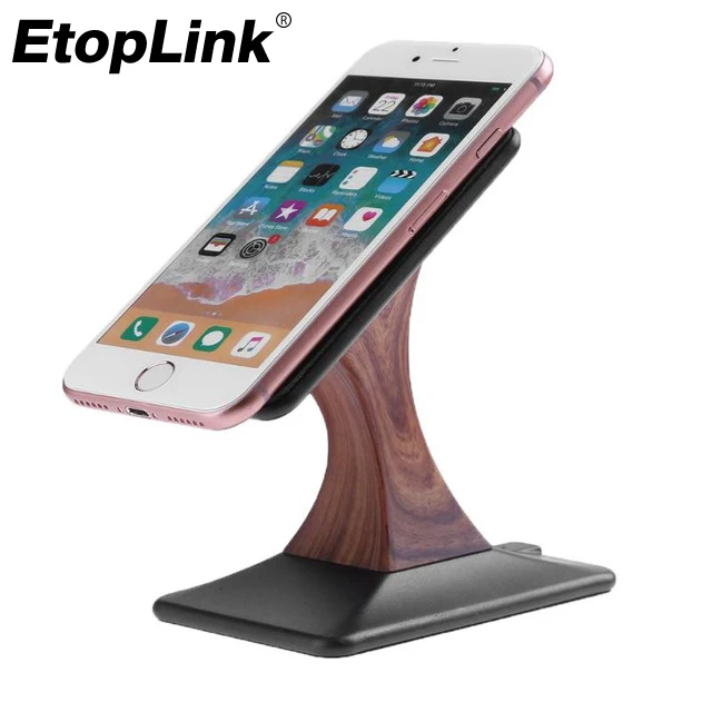 Etoplink Вращающийся QI Беспроводной Зарядное устройство под дерево Подставка для
