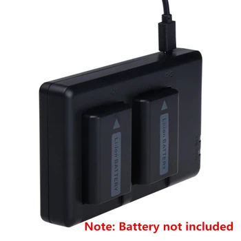 

NP-FW50 NPFW50 lithium batteries pack charger/Two seat NP FW50 Digital Camera Charger FW50 For Sony a7R a7S a3000 A6300 A6500
