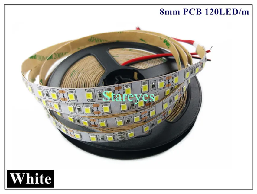 10 шт. 5 м SMD 2835 120 240 светодиодный/м DC12V Светодиодная лента IP20 не водонепроницаемая гибкая лента светодиодный светильник потолочный светильник ing