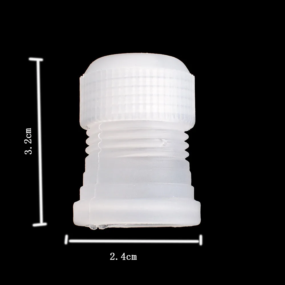 2 размера, 1 шт., пластиковый пакет для обледенения, адаптер для конвертера, насадка для крема, муфта для трубопровода, инструмент для украшения торта, русская насадка