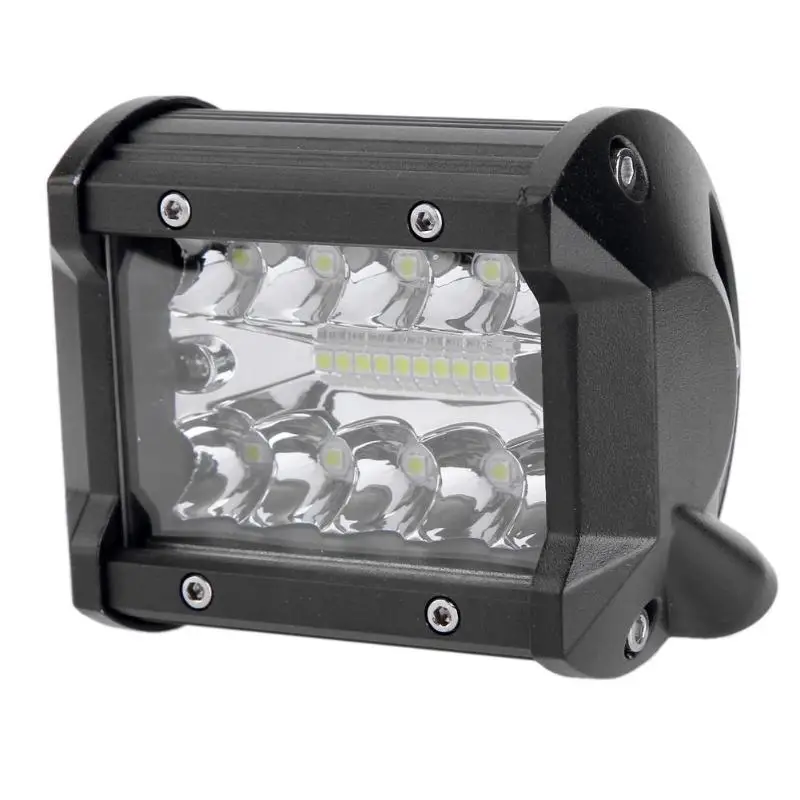 

VODOOL 4in 60W Triple-Row 10800LM 6000K Car LED Work Light Bar Lamp Off-Road Vehicle Spotlight Lamp Life Time >50000H Spot Light