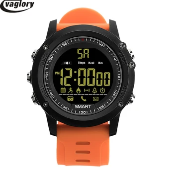 

EX17 Smart Watch Bluetooth Waterproof Wristwatch For Android IOS Real-time Record Stopwatch Call SMS Notification