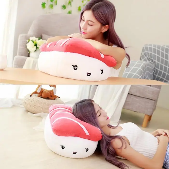 Brinquedos de Pelúcia Presentes para Crianças Japão Sushi Forma Recheado Macio Sofá Almofada Bm88 1 pc 16 1 pc japão sushi forma brinquedos de