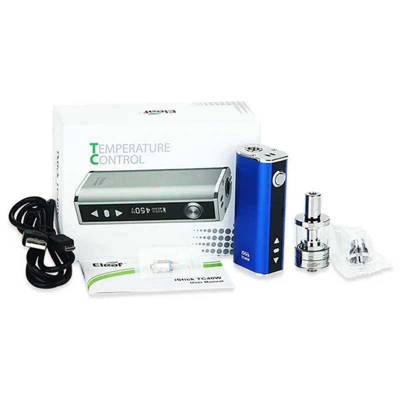 Оригинальный 40 Вт Eleaf iStick TC Starter Kit W/GS Tank 3 мл istick батарея 2600 мАч электронная