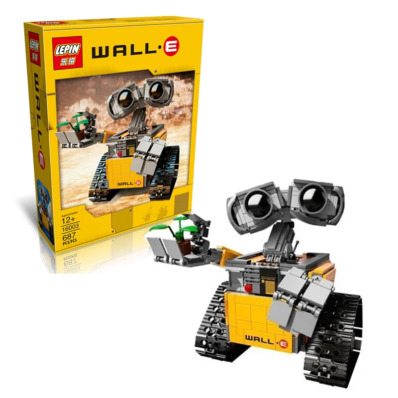 687 Pcs Ideas Wall E Build Building Blocks Robot Model Building Kit Bricks To Building Toy Sets Packs 687 Pcs Ideas Wall E Build Building Blocks Robot Model Building Kit Bricks To Building Toy Sets Packs