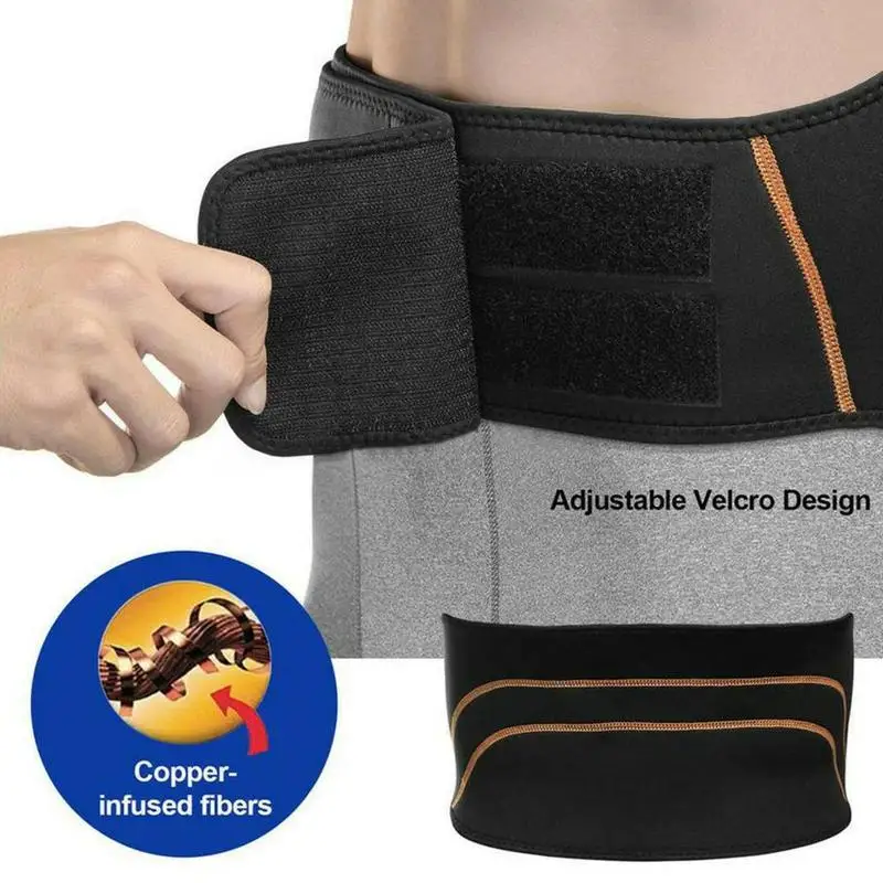 

Copper Fit Back Pro Compression Lower Lumbar Back Brace Belt for Men/Women