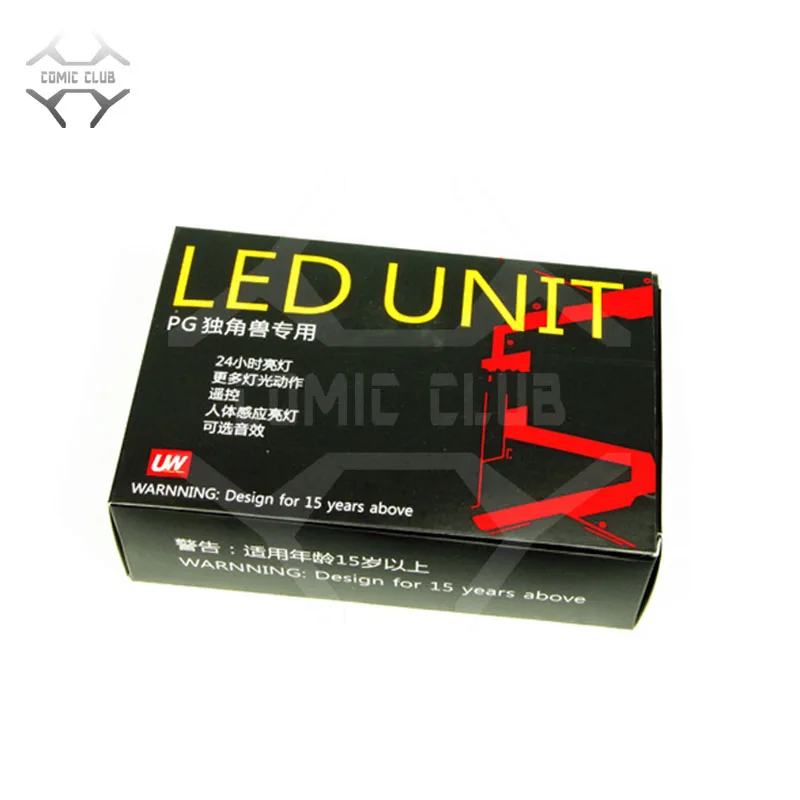 

COMIC CLUB IN-STOCK UW remote control kinect led light unit fot pg 1/60 Gundam UNICORN/BANSHEE/TRABTECH toy figure