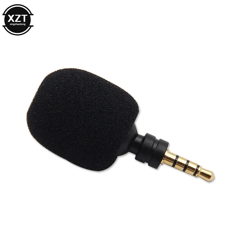 condenser microphone Portable Mini Microphone 3.5mm Aux Mono/ Stereo/ 4 Pole Flexural Bendable for Mobile Phone Computer Laptop PC Recording microphone for computer