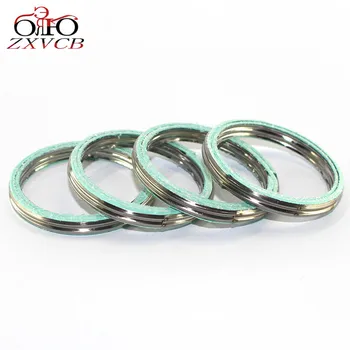 

4 PCS FOR YAMAHA RD125 RD125LC TZR YT RD 125 TZR125 YT125 DT175 MX175 TY175 RT180 DT MX TY RT 175 180 Exhaust Pipe Header Gasket