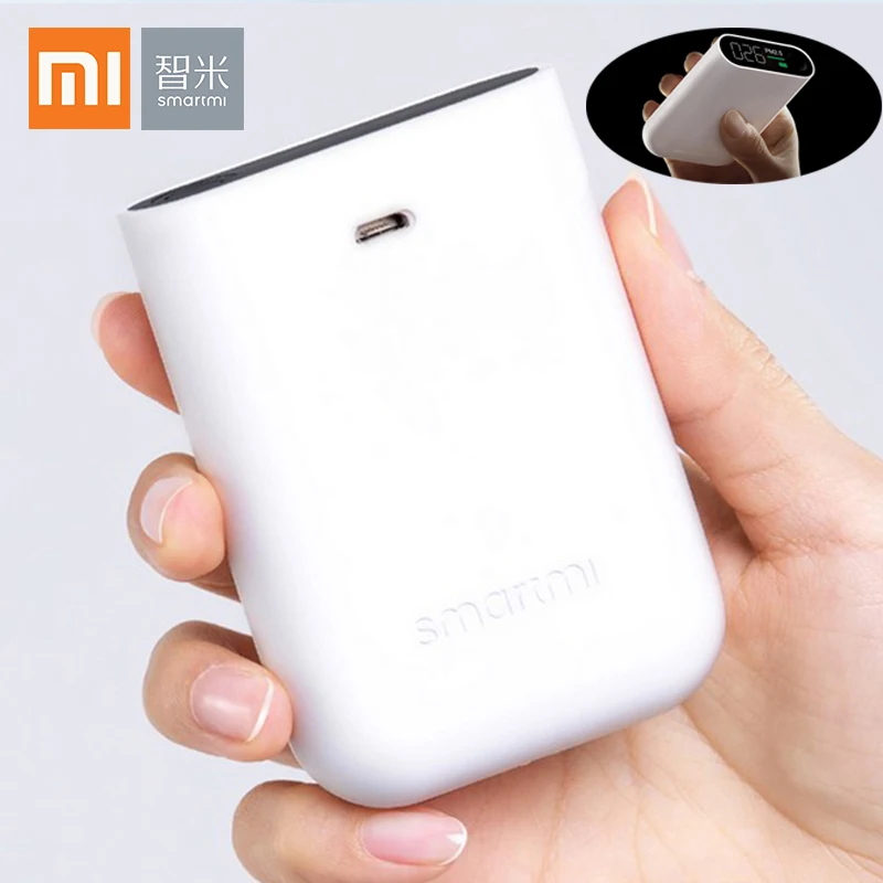 

2018 Xiaomi Mijia Smartmi PM2.5 Air Detector Portable Sensitive Mijia Air testing Quality Tester LED Screen Digital Indicator