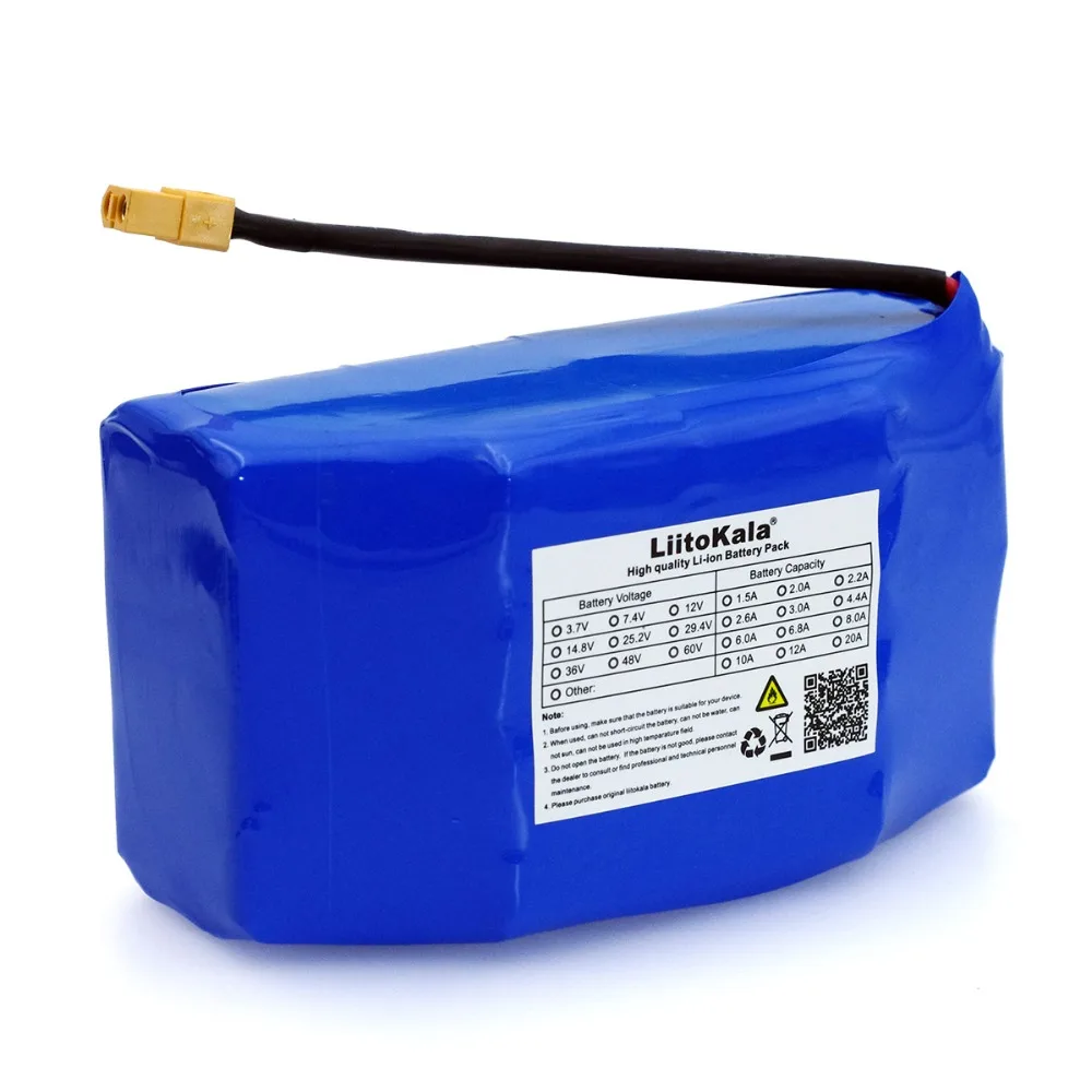Balanceamento de Bateria de Lítio para a Auto-equilíbrio Serve para 6.5 Alta Drenagem 2 Roda Scooter Elétrico Auto 7 36 v 4.4ah 4400 Mah - Image 2