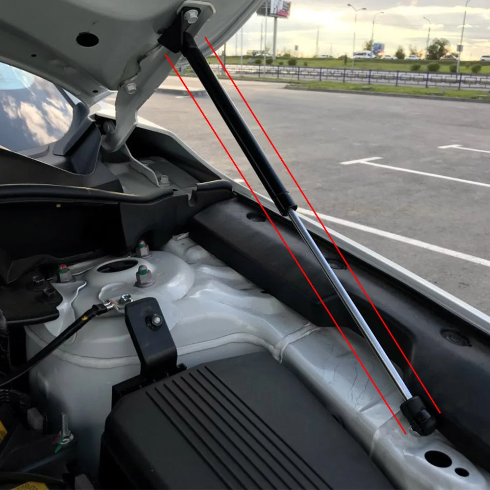 2 шт. передняя крышка капота поддержка подъема двигателя автомобиля газ стойки s