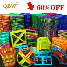 1 PCS Big Size Magnética Blocos de Construção DIY Único Peças Acessório Magnet Modelo de Construção Educacional Tijolos Brinquedos Para as crianças Presentes