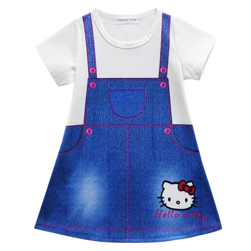 Buy 2018 Brand Hello Kitty Dresses for Girls Clothes Baby Girls Dress Christmas