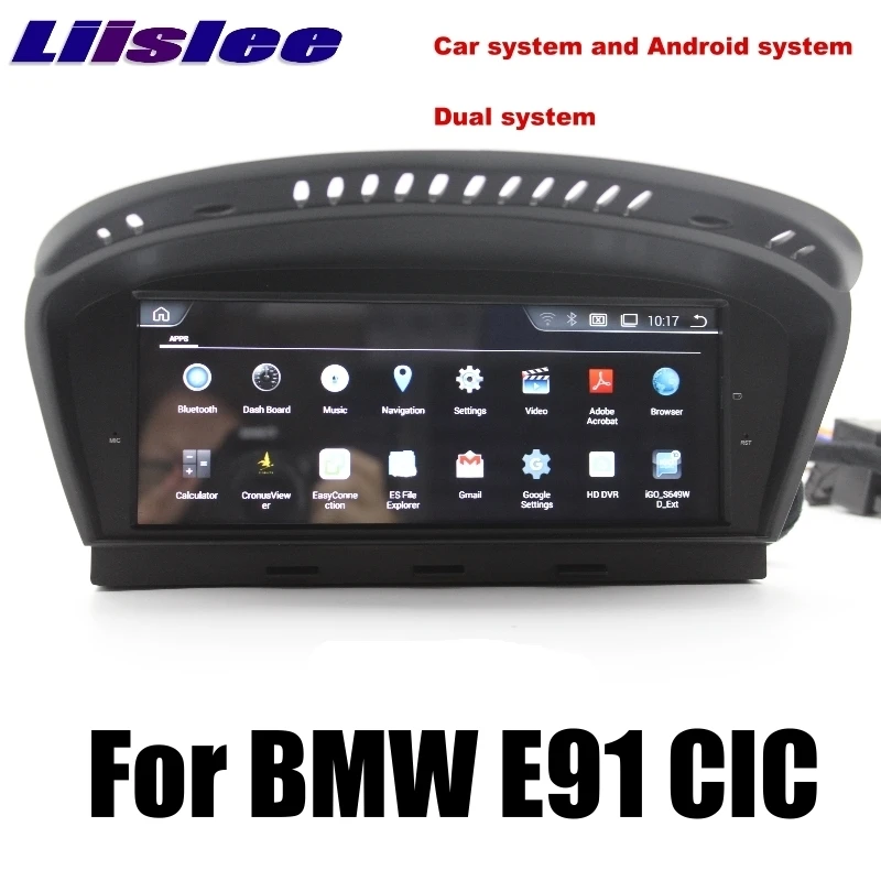 Discount LiisLee For BMW 3 Series E91 2009~2012 CIC Car Multimedia GPS Audio Hi-Fi Radio Stereo Original Style Navigation NAVI 3