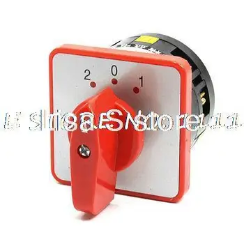 

AC 380V 5A LW6-1/B054 3 Position Self-Locking Rotary Cam Changeover Switch