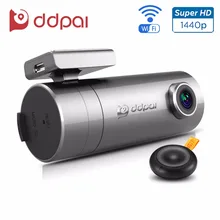 DDPai mini2 Dash Cam WiFi Car DVR 1440P Ultra HD Car Camera Rotatable Lens Recorder Wireless