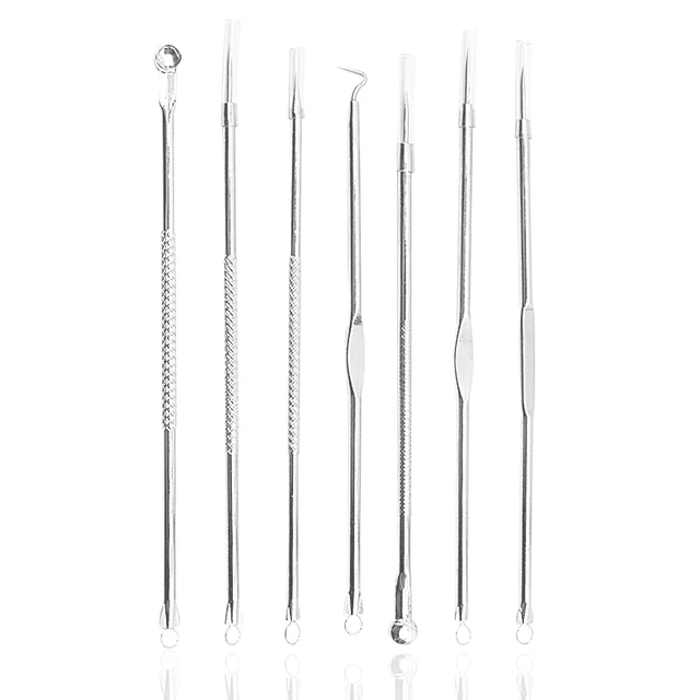 5PCS Blackhead Pimples Acne Needle Face Skin Care Tool Black Head