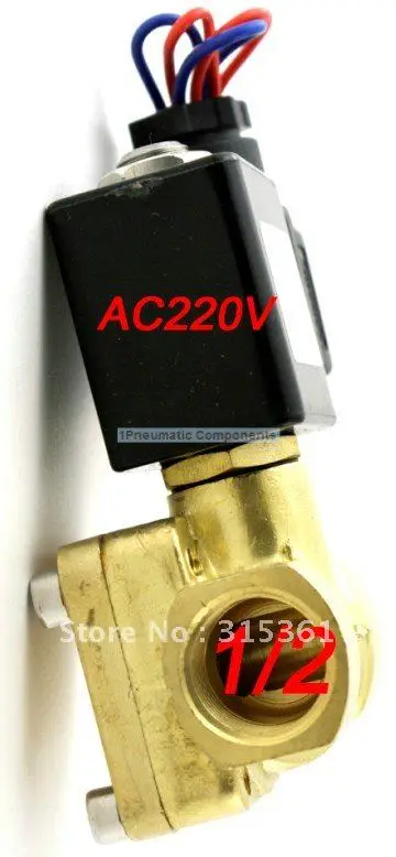 

High Quality 1/2'' 16Bar Pressure Electric Diaphragm Solenoid Valve AC220V Normally closed 0927200