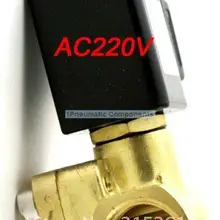 Высокое качество 1/" 16 бар давления электрический мембранный электромагнитный клапан AC220V нормально закрытый 0927200