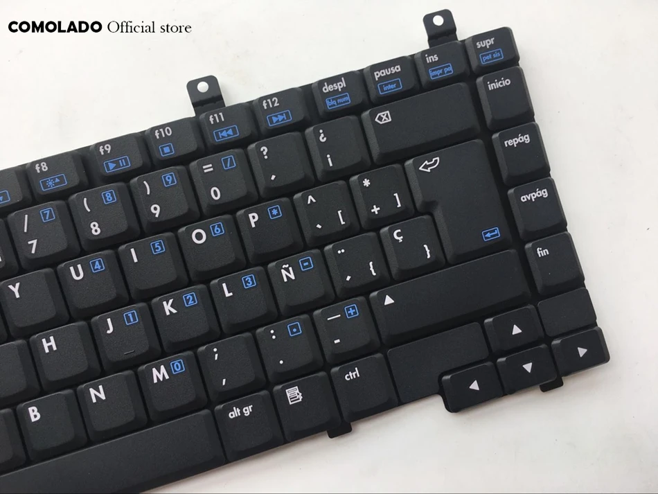 SP Spanish keyboard for HP Compaq Pavilion ZV5000 dv5000 M2000 R4000 V2000 V5000 C300 C500 black  keyboard SP Layout (2)