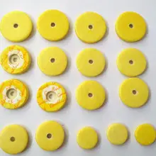 17 шт. подушечки для флейты Замена деревянного ветра закрыть колодки для отверстий флейты тон Ремонт желтые музыкальные аксессуары