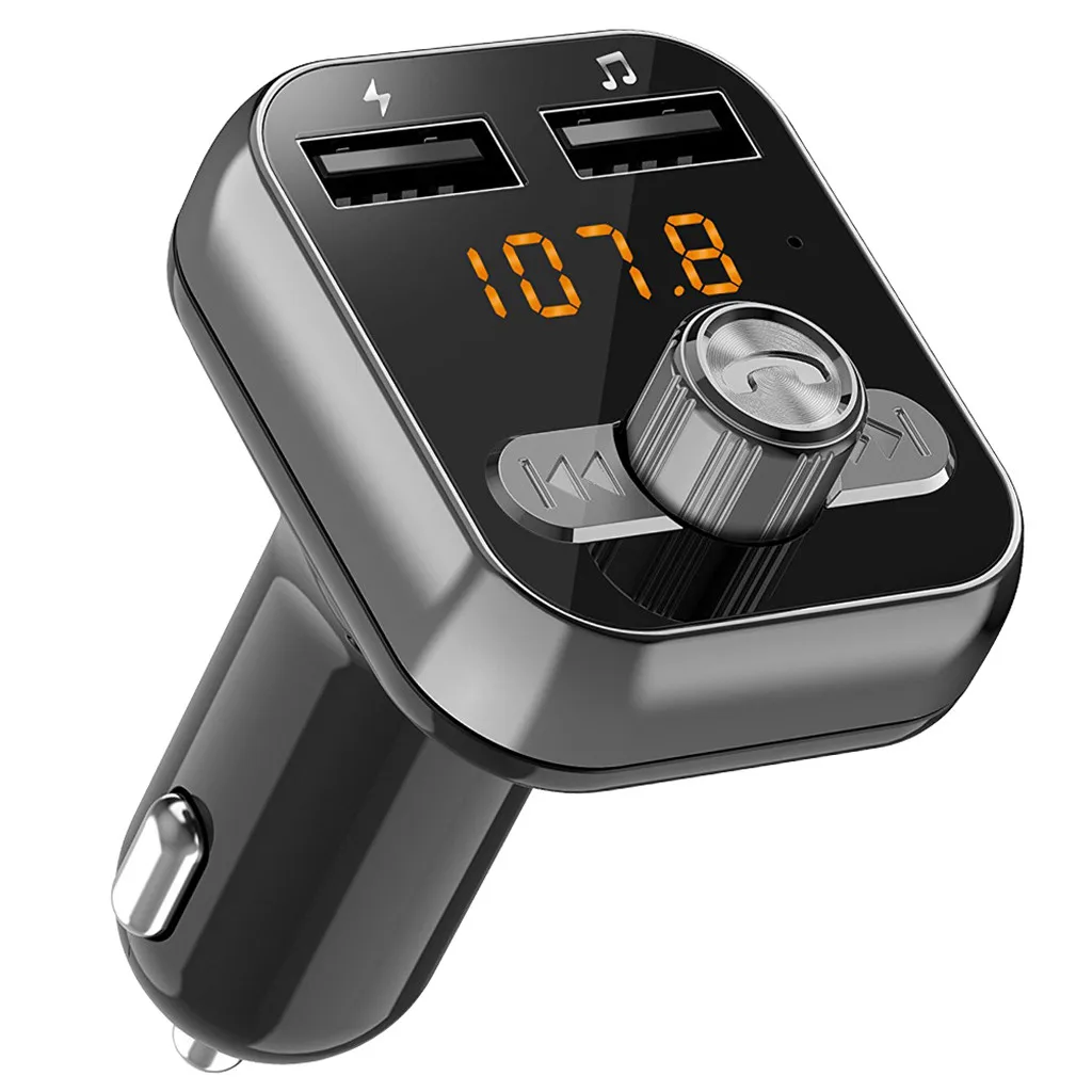 

Bluetooth Car USB Charger FM Transmitter Wireless Hands free Radio Adapter MP3 Music Player 5V/3.1A car styling dropshipping US