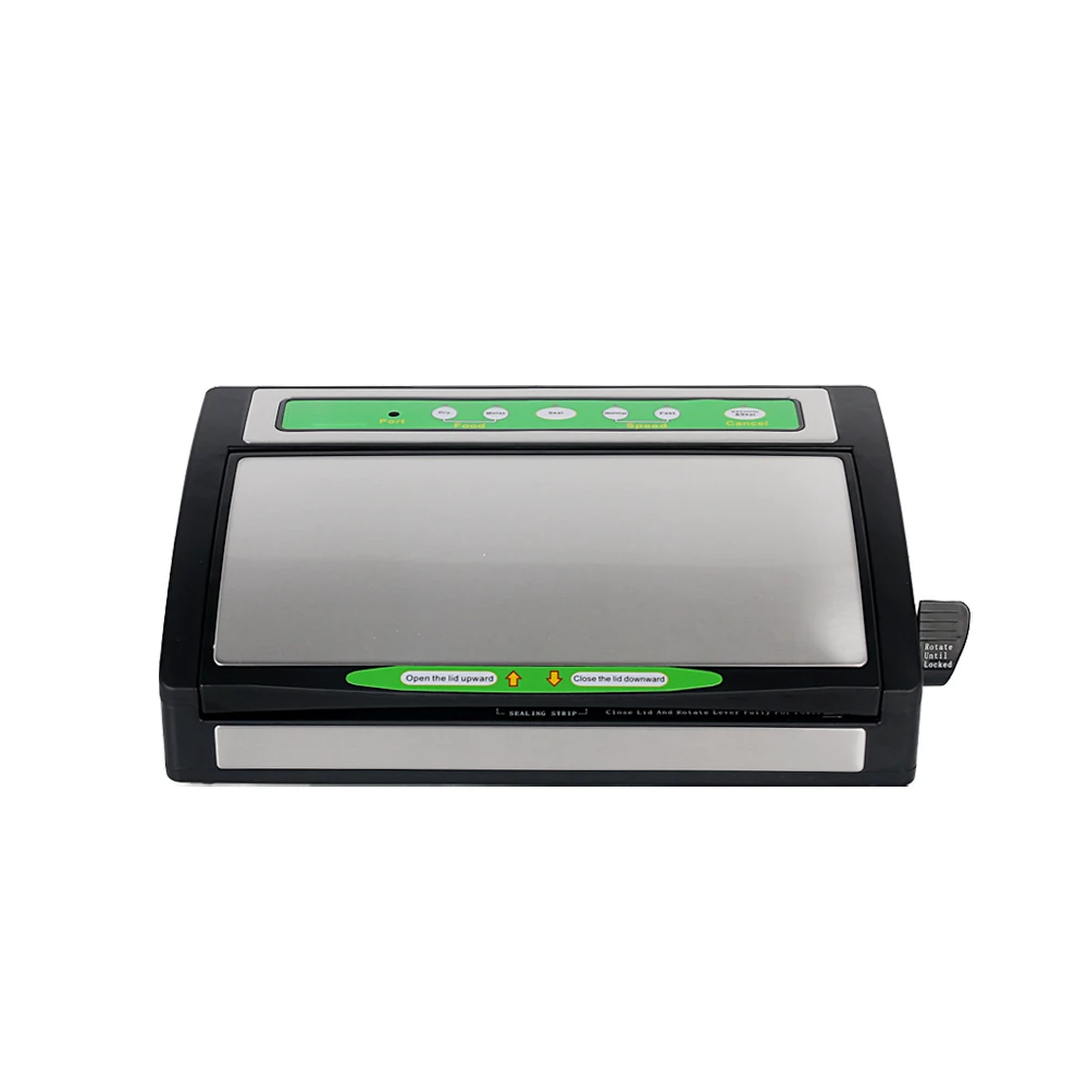 ITOP Household Vacuum Packing Machine Vacuum Sealer Stainless Steel+Plastic Two Speed Sous Vide Machine Food Processor