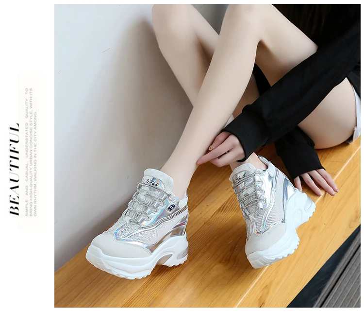 athletic women sneakers platform sport shoes woman platform chunky sneakers running shoes for women Chaussure Femme