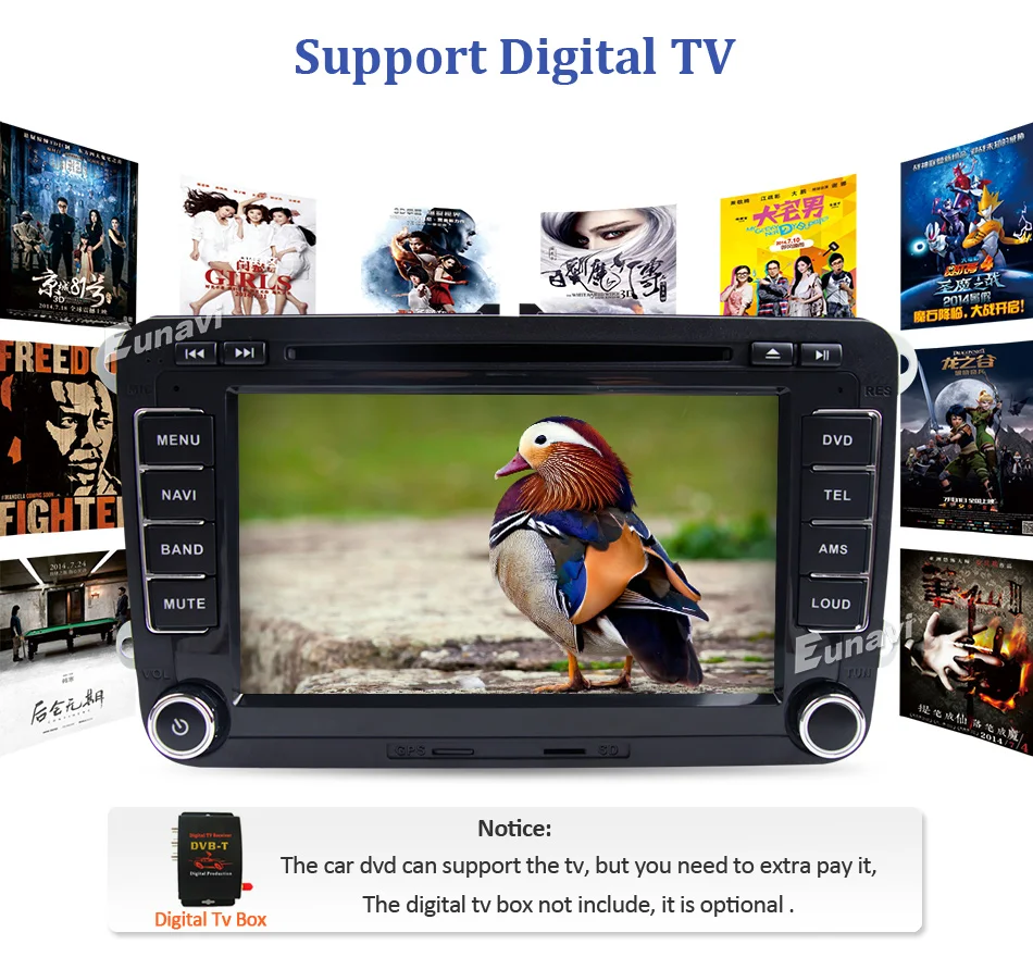 Clearance Eunavi 2 Din 7