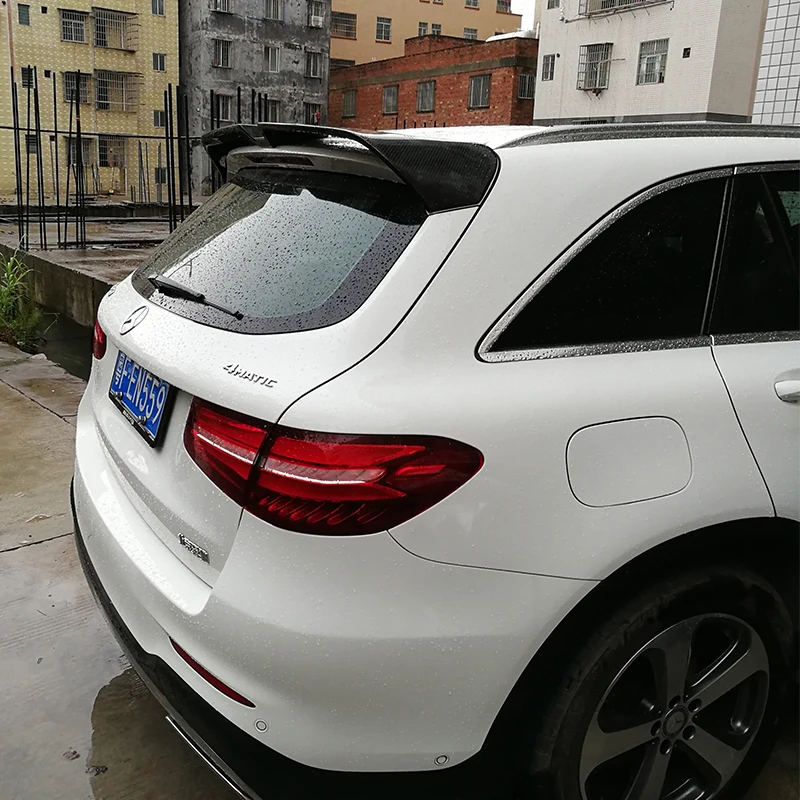 Спойлеры из углеродного волокна для benz GLC 200D 260 300 350E режимов Защита от солнца на заднее стекло заднего крыла высокого качества спойлер