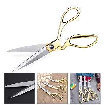 

1 Pcs Tailor Scissors Stainless Steel Clothing Dressmaking Shears Fabric Craft Cutting Scissors HY99