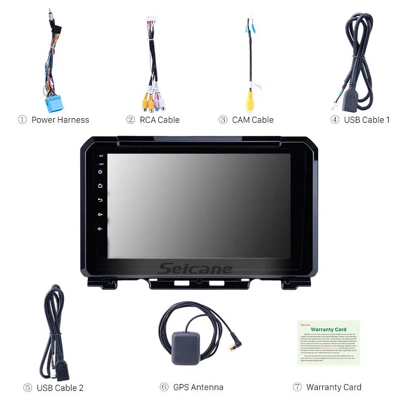Discount Seicane Car 9" HD Navi Stereo Android 8.1 GPS 2Din Radio For Suzuki JIMNY 2019 Autoradio Player Support DVR AUX Wifi-OBDII SWC 3 Discount Seicane Car 9" HD Navi Stereo Android 8.1 GPS 2Din Radio For Suzuki JIMNY 2019 Autoradio Player Support DVR AUX Wifi-OBDII SWC 3