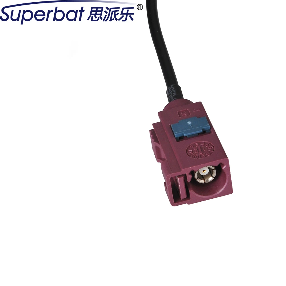 Superbat 2dbi 824-960Mhz 1710-1990Mhz GSM/UMTS/HSPA/CDMA Antenna Fakra D Female Jack Connector RG174 3M Coaxial Cable