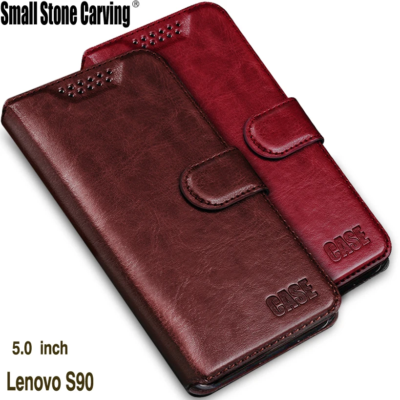 

Soft Silicone Wallet for fundas lenovo s90t card holder cover case for Lenovo S90 Pu leather phone case ultra thin flip cover