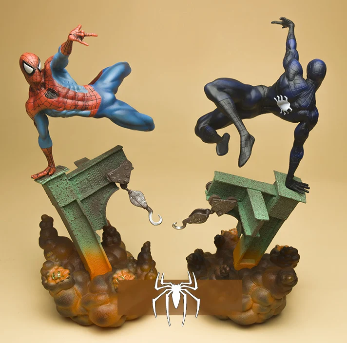 

2kinds movie super hero Spider Man Spiderman PVC Action Figure Model toy Doll Collection gift